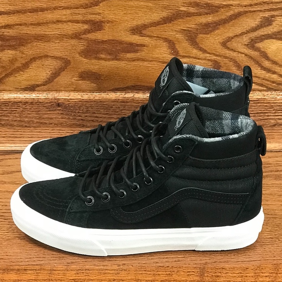 vans sk8 hi mte black flannel